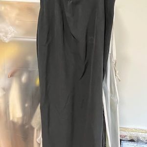 Black Silk skirt